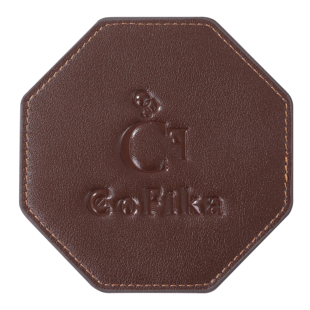 記憶の断片雑貨セット　木底パンプス（kei kagami）端材レザーコースター他 CoFika ナパレザーコースター 本革｜八角形 × 高級ナパレザー使用