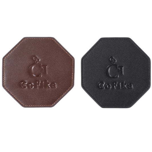 CoFika ナパレザーコースター 本革｜八角形 × 高級ナパレザー使用 CoFika